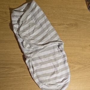 Swaddle Me- Striped Baby Swaddle Blanket SM/MED